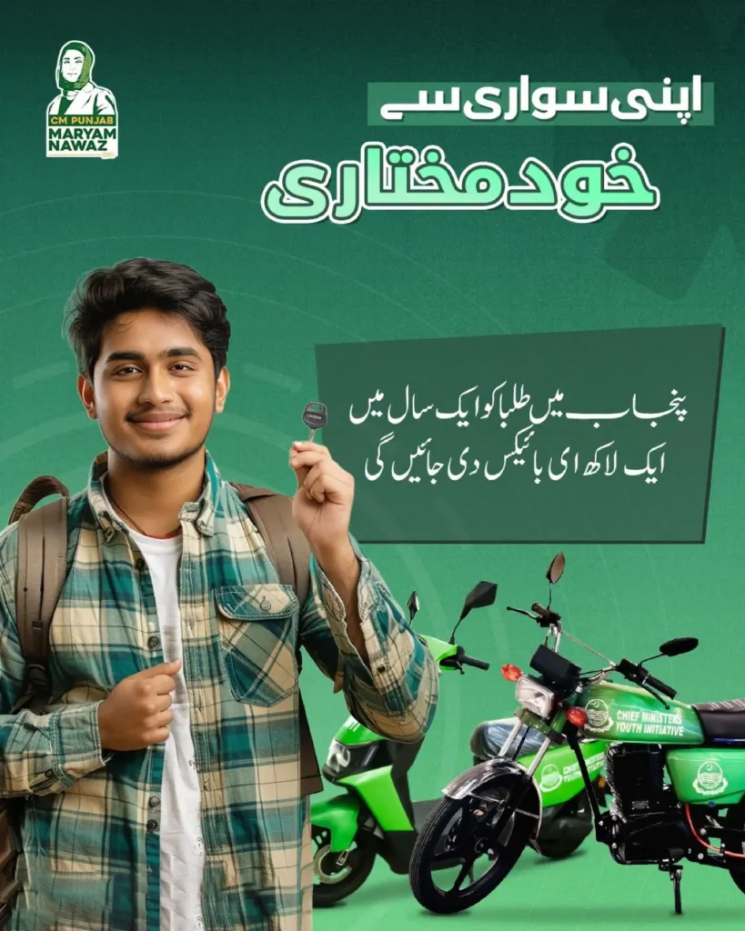 CM Punjab Electric Bike Scheme
