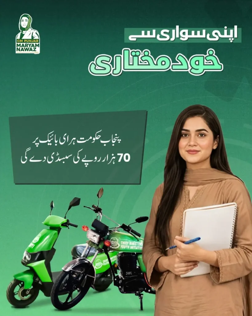 CM Punjab Electric Bike Scheme