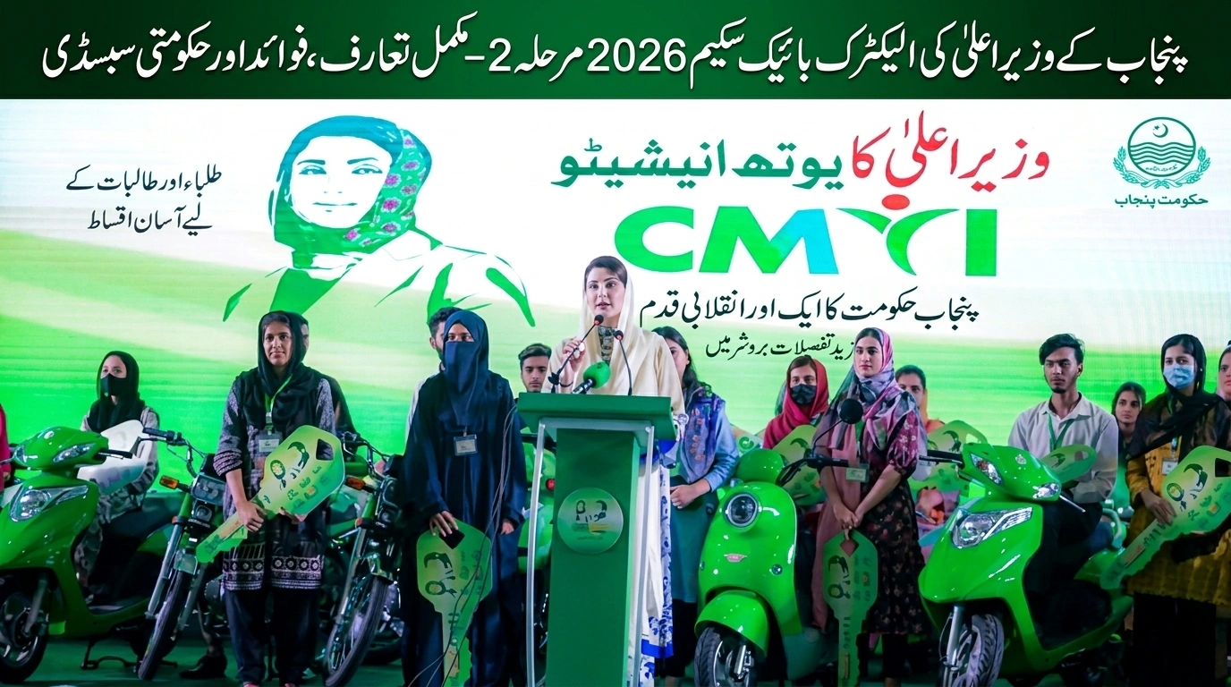 CM Punjab Electric Bike Scheme